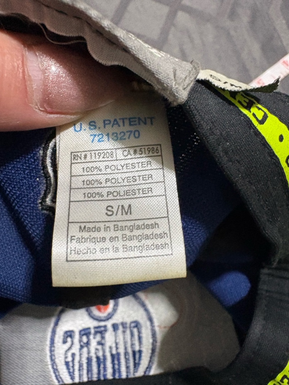 Edmonton Oilers Reebok Structured Hat – S/M - Picture 7 of 7